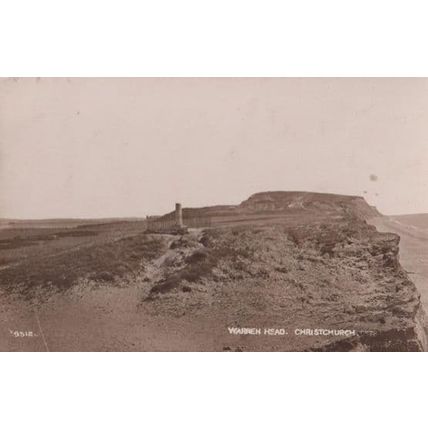 Warren Head Christchurch Real Photo Postcard