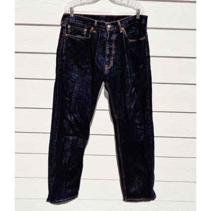 Levis Strauss Blue Jeans 505 W36 L32 Actual Measurements W36L31
