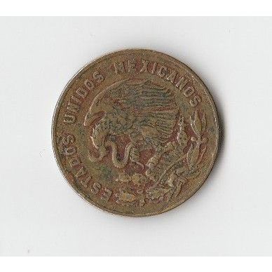 MEXICO COIN - CINCO CENTAVOS 1956/F