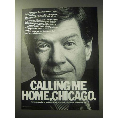1985 Chicago Tourism Ad - Calling Me Home