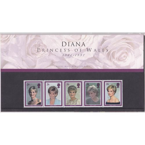 GB 1997 Diana Princess of Wales - English Language Presentation Pack