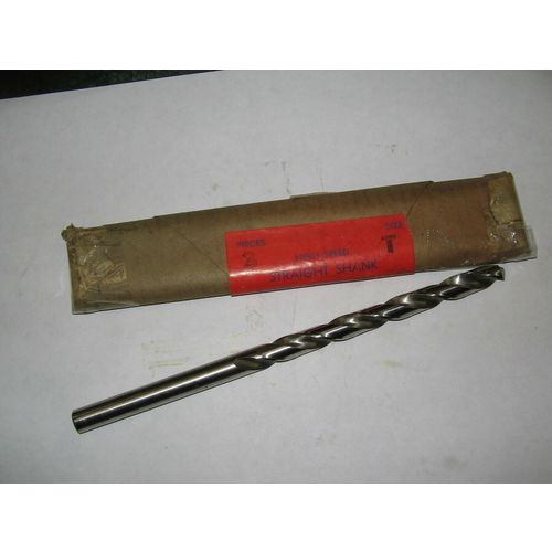 Letter T, HSS, Taper Length Drills (QTY 3) NOS