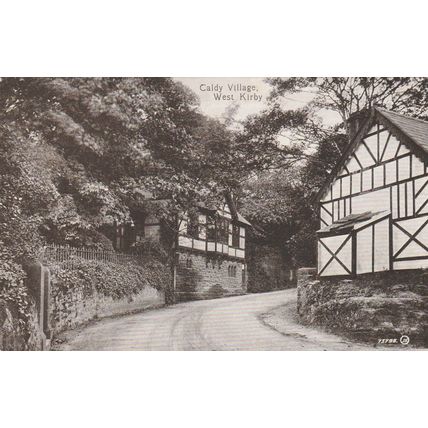 Caldy Village West Kirby Cheshire Postcard (CH77761)