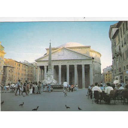 Rome Pantheon Italy Postcard unused VGC