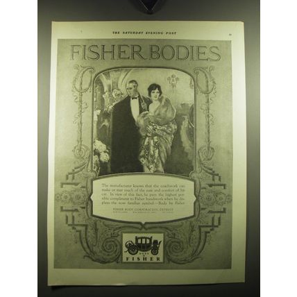 1922 Body by Fisher Ad - Fisher Bodies
