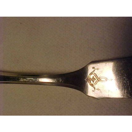 Silver Butter Knife Flat Handle Tudor Silver Plate 1923 Duchess 7-1/2"