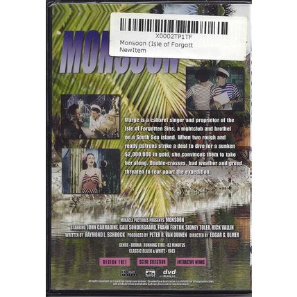Monsoon (DVD, 2004) from 1943