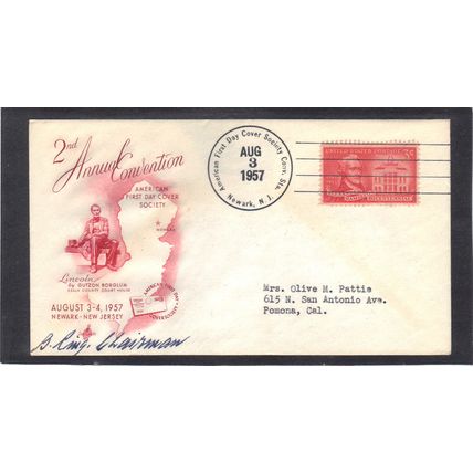 Event Art Craft 2nd Convention AFDCS 1086 Hamilton (Cachet-Trped/A) CV41559