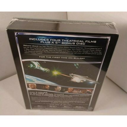 Star Trek: Next Generation Movie Collection (Blu-ray) NEW-Shipping w/Tracking