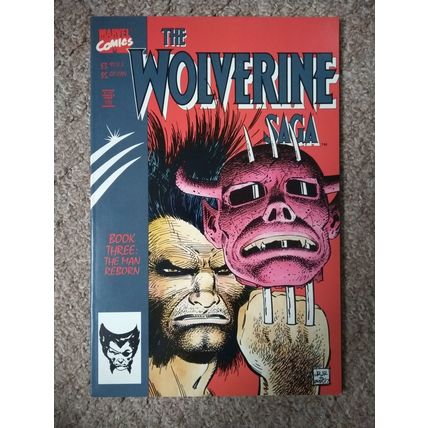 THE WOLVERINE SAGA # 3 (1989) MARVEL COMICS (NM Condition)