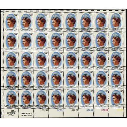 1699, MNH 13¢ Double Perforations ERROR FREAK FULL SHEET OF 40 * Stuart Katz