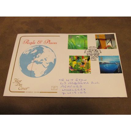 Cotswold 2000 GB FDC Cover - People & Places