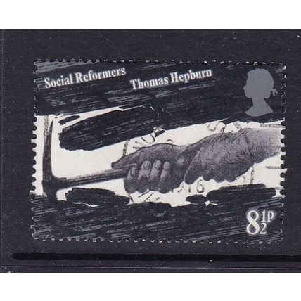 GB 1976 SOCIAL REFORM 8½p COAL MINING USED SG1029