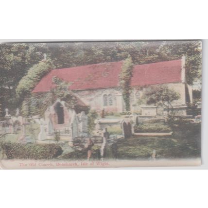 The Old Church Bonchurch Isle Of Wight Postcard (QIOW0263)