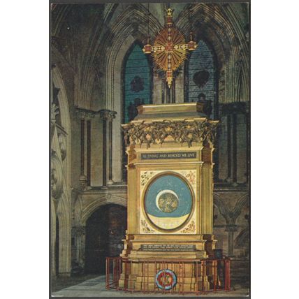 The Air Force Memorial, York Minster, Yorkshire, c1970 - J Arthur Dixon Postcard