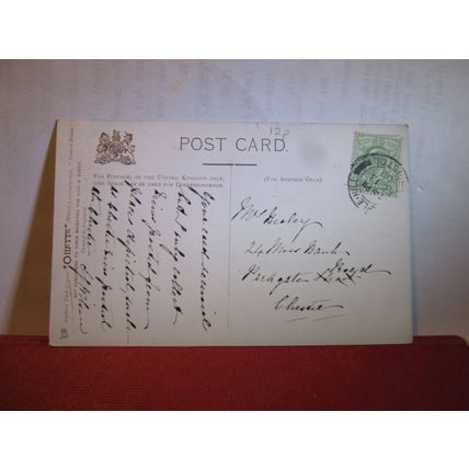 HIGH STREET, BRISTOL used antique postcard R. Tuck 'Oilette' 1908 pm =