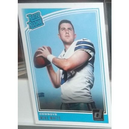 2018 Panini Donruss MIKE WHITE (Cowboys) Rated Rookie #335