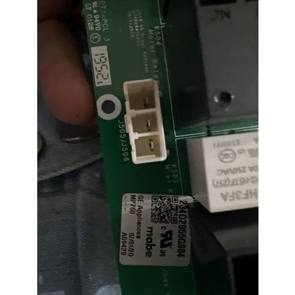 234D2855G004 234D2865G003 GE Washer Control Board