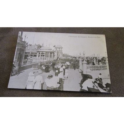 1918 fr real photo Postcard - Colonade Bandstand - Bexhill on sea, Sussex