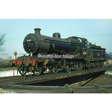 pu2884 - Engine No.32342 at Three Bridges Shed in Sussex - print 6x4