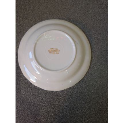 Canterbury Bone China Golden Wedding Pin Dish