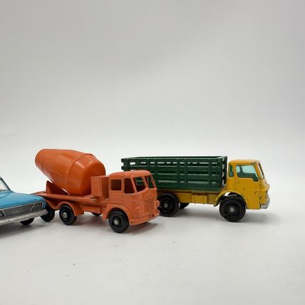 Vintage 1970 Matchbox Diecast Leslney England Car Toys Set