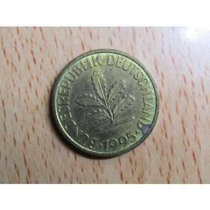 1995d 10 Pfennig Germany Coin