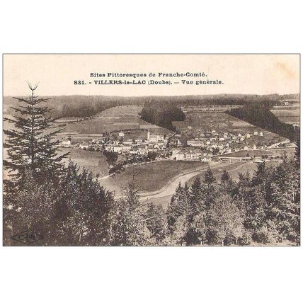 25 - Villers le lac - Vue générale