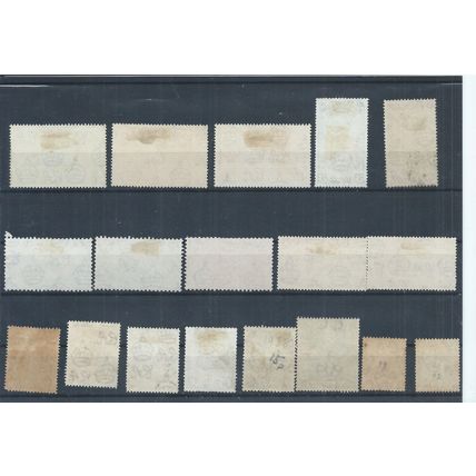 Barbados stamps. George VI used lot plus a few earlier (AC855)