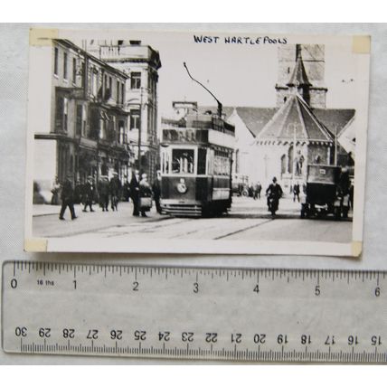 Photo of West Hartlepool Tram no.8 at Church Street