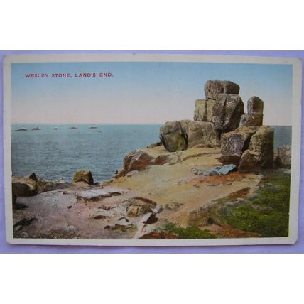vintage postcard Wesley Stone Lands End