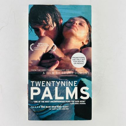 Twentynine Palms VHS Video PROMO SCREENER Tape RARE Erotic Thriller