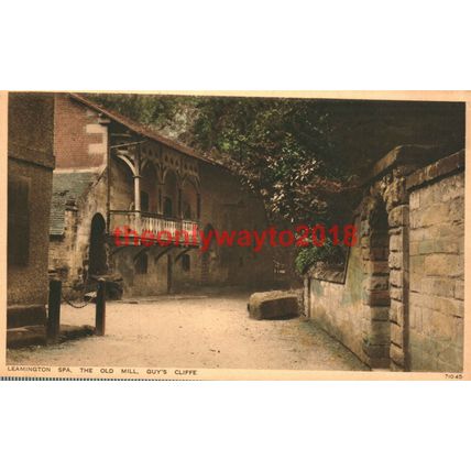 Leamington Spa, Old Mill, Guys Cliffe, Warks, Photochrom Postcard