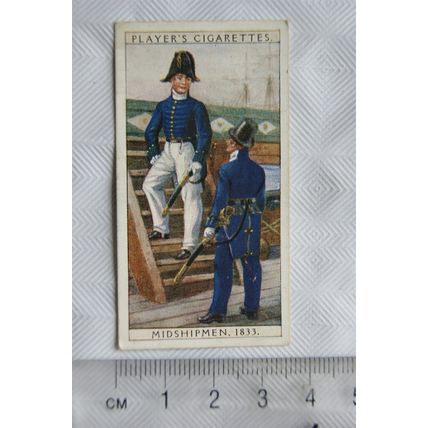 1930 Players History of Naval Dress No. 37 Midshipmen 1833