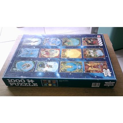 ZODIAC STAR SIGNS by Johannes Frans Buschart Jigsaw (1000 Piece) W H Smith 1989