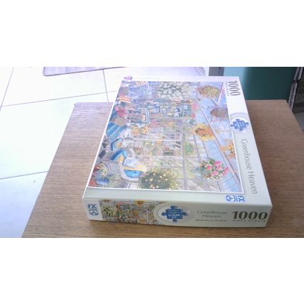 GREENHOUSE HAVEN by Ingrid Slyder Jigsaw Puzzle (1000 Piece) FX Schmid