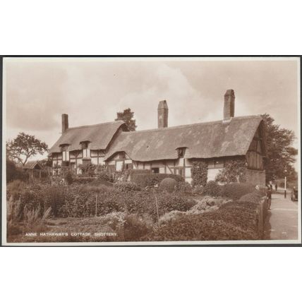 Anne Hathaway's Cottage, Shottery, Warwickshire, c.1930 - RP Postcard