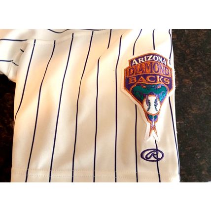 2001 Golden Gloves #1 Uniform Arizona Diamondback Year They Won The World Series