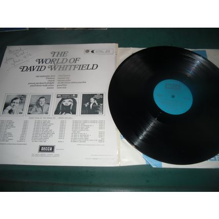DAVID WHITFIELD COMPILATION LP - THE WORLD OF DAVID WHITFIELD