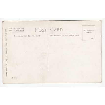 I'se Engaged Dears Artist Signed Mabel Lucie Attwell Postcard A333