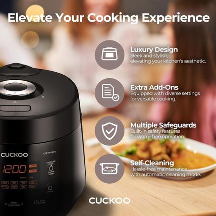 CUCKOO CRP-PK1001S 10-Cup (Uncooked) / 20-Cup (Cooked) Heating Pressure Rice Coo