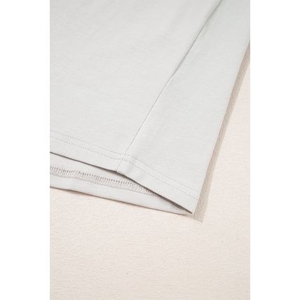 Casual Oversize Big Bow Printed Drop Shoulder Tunic Casual Tee