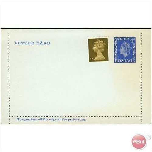 GB Letter Card 2 - Elizabeth 11 pre-decimal