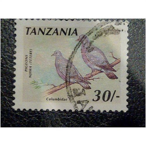 Tanzania QE11 1991 Birds 30s African Wood Pigeon SG 809a Used