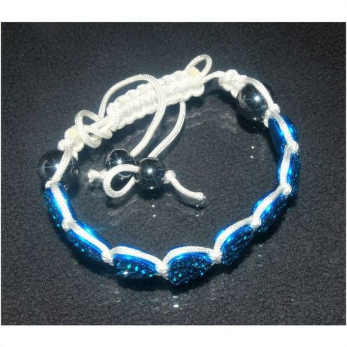 Summer Gift Crystal Love Heart Disco Hematite Shambala Bracelet Jewellery 1788