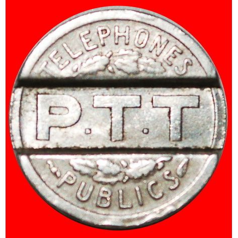 1937: FRANCE ★ TELEPHONE TOKEN! LOW START★NO RESERVE!
