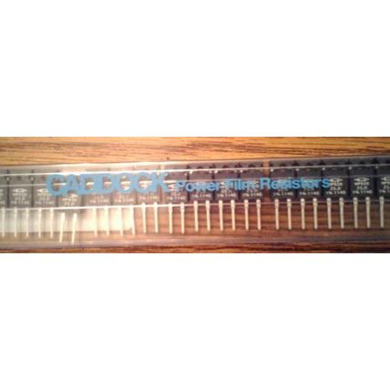 Lot of 28: Caddock MP930-25.0-1% Power Film Resistors