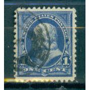Used 264 1c Benjamin Franklin Fine M02963