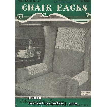 Chair Backs, Star Book 46 [20920]