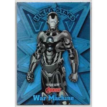 2022 FLEER ULTRA AVENGERS ' ULTRA STARS ' card # US 47 WAR MACHINE